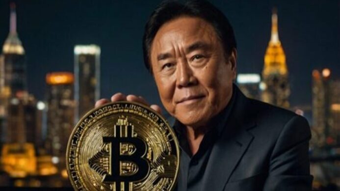 Ilustrasi Foto Prediksi Bitcoin dari Robert Kiyosaki Palapa