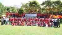 Family Gathering Keluarga Besar Kodim 0703 Cilacap di Wisata Gudel Baturaden