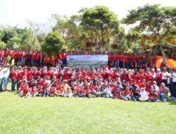 Family Gathering Keluarga Besar Kodim 0703 Cilacap di Wisata Gudel Baturaden