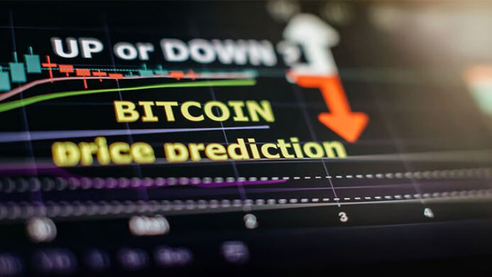 Ilustrasi prediksi harga Bitcoin (BTC) Sumber Shutterstock