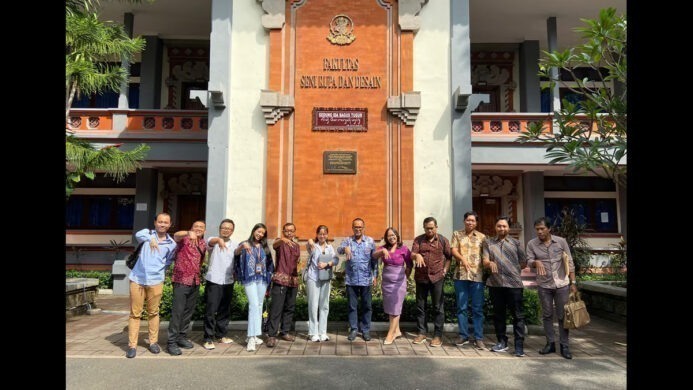 kunjungan Maxy Academy ke Fakultas Seni Rupa dan Desain (FSRD) Institut Seni Indonesia (ISI) Denpasar.