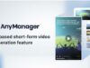 AnyMind Group Meluncurkan Fitur Pembuatan Video Berdurasi Pendek Berbasis AI di AnyManager