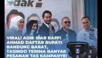 Viral! Adik Ipar Raffi Ahmad Daftar Bupati Bandung Barat, Tasindo Terima Banyak Pesanan Tas Kampanye!