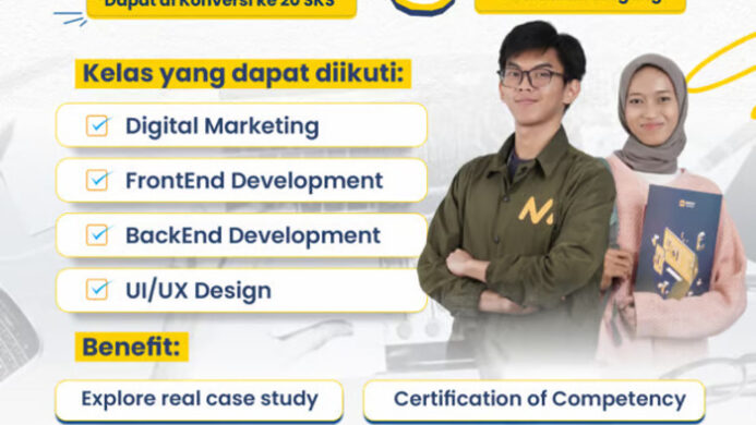 Banner MBKM Mandiri Digital Career Bootcamp