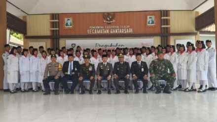 Paskibra Kecamatan Bantarsari Resmi Dikukuhkan