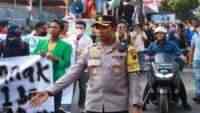 Langkah Tegas Polresta Banyumas, Water Canon Diterjunkan Untuk Amankan Aksi yang Anarkis