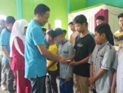 Desa Wanareja Berikan Santunan kepada Anak Yatim dan Salurkan Dukungan Pendidikan Siswa