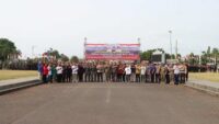 Polresta Cilacap Laksanakan Apel Gelar Pasukan Operasi Mantap Brata Candi 2024