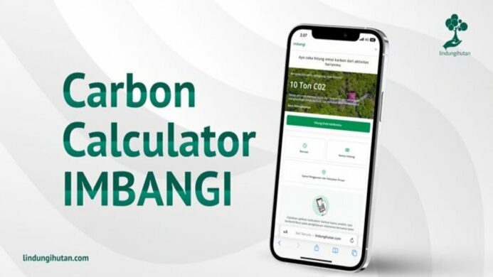 Ilustrasi Carbon Calculator 'IMBANGI' LindungiHutan