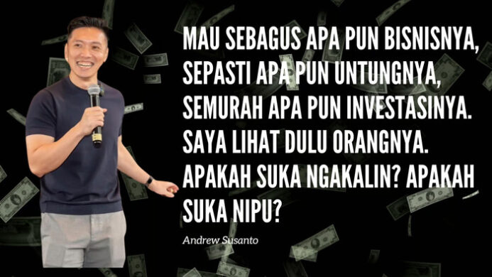 Potret Andrew Susanto