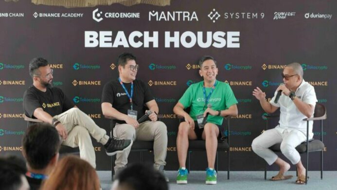 Kolaborasi Tokocrypto x Binance Beach House COINFEST ASIA 2024