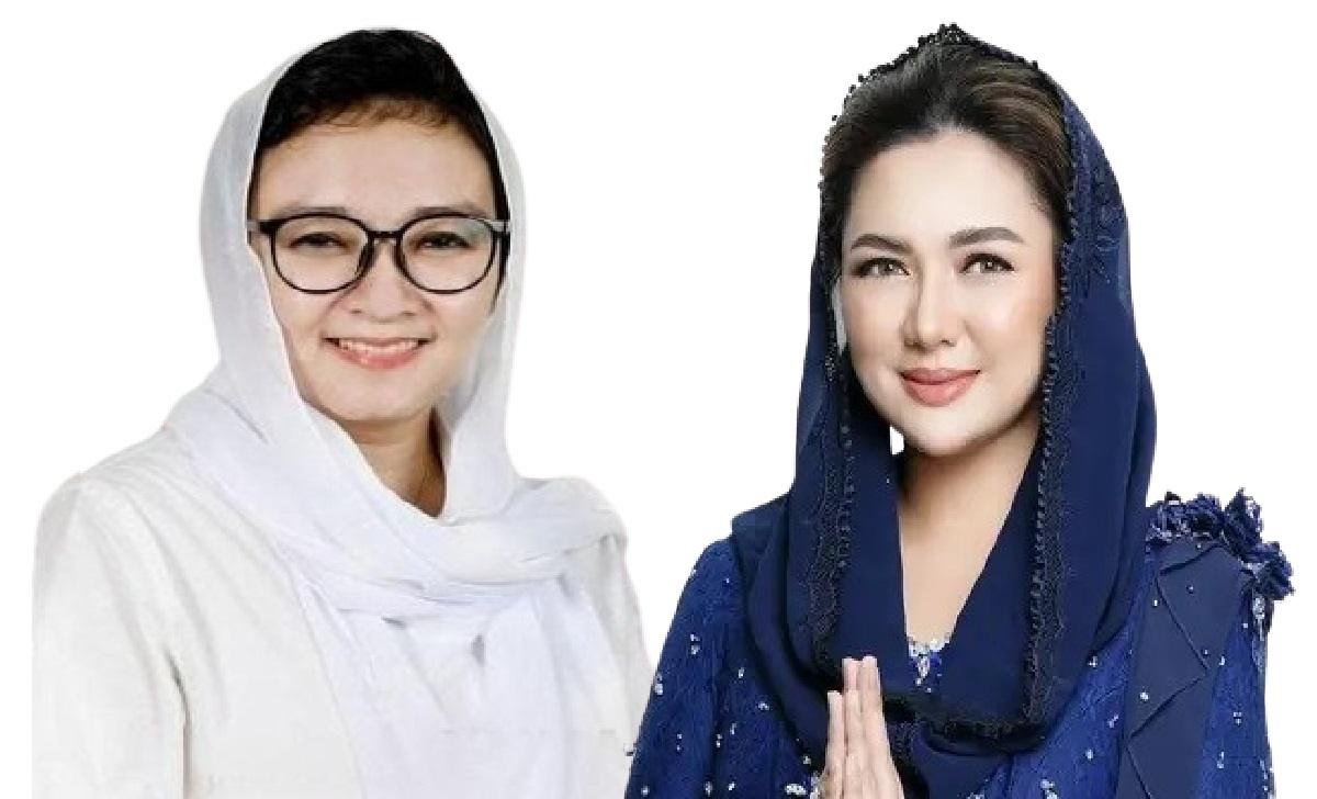 Ammy Amalia Fatma Surya dan Vicky Shu calon wakil Bupati Cilacap