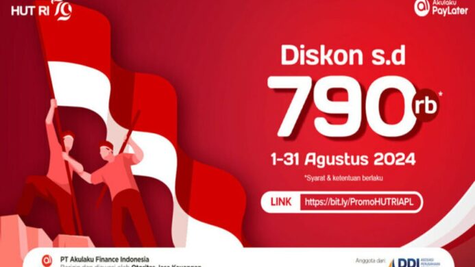 Diskon Rayakan HUT RI ke 79 Akulaku Finance