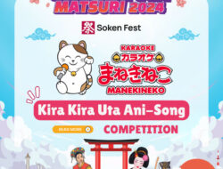 Karaoke Manekineko Hadirkan Kira Kira Uta Ani Song: Kompetisi Karaoke Anime Paling Bergengsi di Jak Japan Matsuri 2024