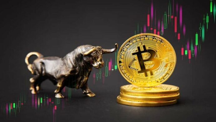 Ilustrasi Bull Run Bitcoin Bittime