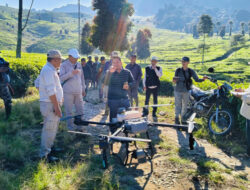 Halo Robotics Berhasil Melakukan Uji Coba Drone Pertanian untuk Perkebunan Teh