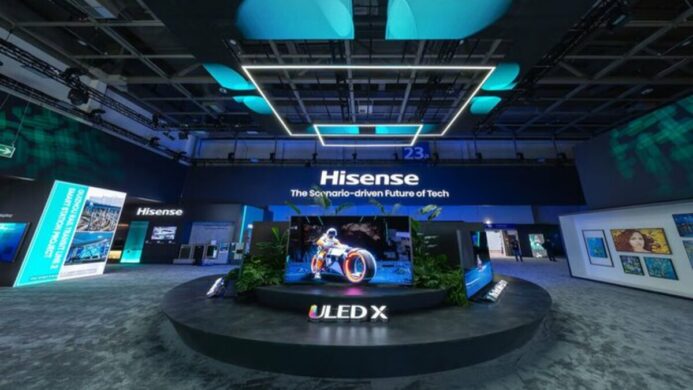 Dokumentasi Layar Besar Hisense pada IFA 2024 Hisense Indonesia