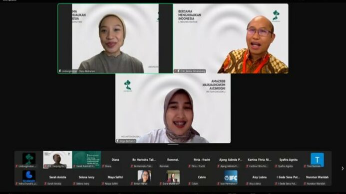 Dokumentasi Webinar Green Skilling LindungiHutan