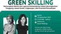 LindungiHutan Gelar Webinar Green Skilling Bahas Metrik dan Laporan Keberlanjutan