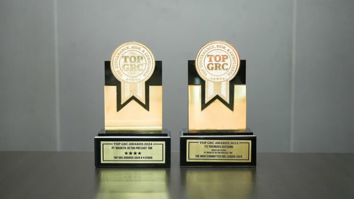 2 Penghargaan WSBP di TOP GRC Awards 2024