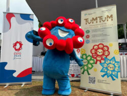 Myaku-Myaku Maskot Resmi World Expo 2025 Osaka Tampil Perdana di Jakarta