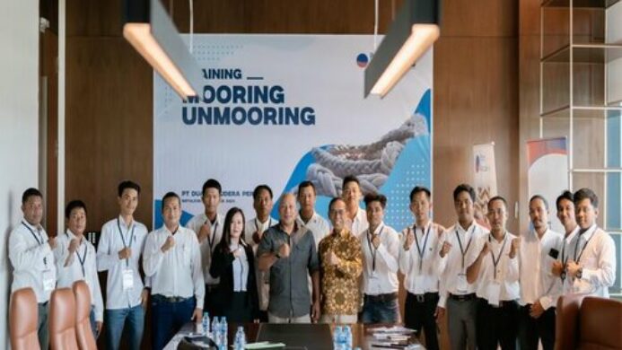 Dokumentasi Diklat Mooring Unmooring Port Academy X PT Dua Samudera Perkasa (Sumber VRITIMES com)