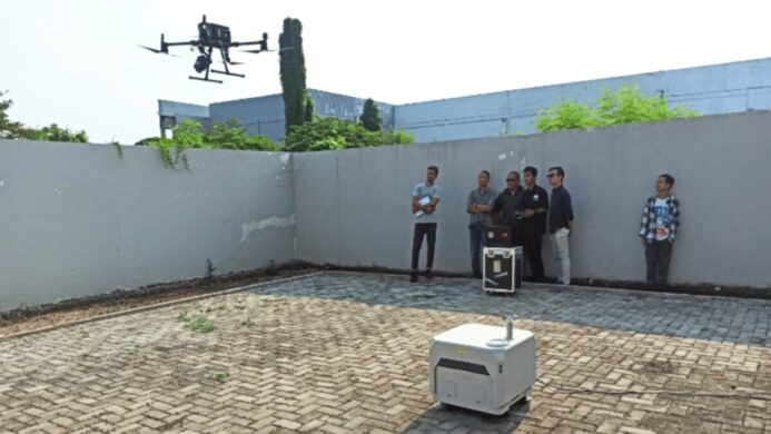 Keamanan Berbasis Drone Halo Robotics