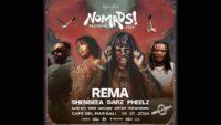 REMA & Shenseea Siap Tampil di NOMADS! Festival 2024, Ditemani SARZ dan Pheelz