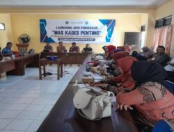 Launching “Mas Kades Penting” Kecamatan Bantarsari