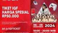 Dukung Akselerasi Industri Game di Indonesia, Indonesia Game Festival 2024 Hadir Jadi Event Gaming Terbesar di Indonesia