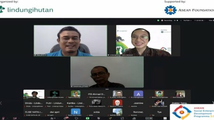 Webinar Gajahlah Way Kambas LindungiHutan