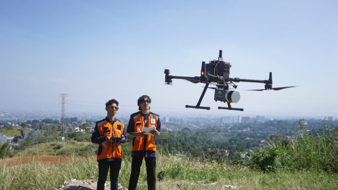 Dokumentasi Pemetaan Udara dan LiDAR 3D di Kota Depok