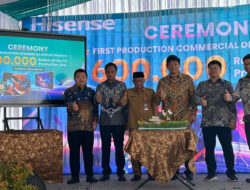 Hisense Indonesia Telah Memproduksi Lokal 600.000 unit TV di tahun 2024