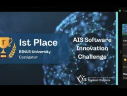 Mahasiswa School of Information Systems BINUS UNIVERSITY Berhasil Menjadi Digital Changemaker di AIS Software Innovation Challenge 2024