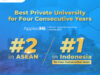 BINUS University meraih posisi 2 di ASEAN