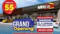 Grand Opening Mitra10 Madiun: Toko Ke-55, Belanja Bahan Bangunan Kini Lebih Mudah
