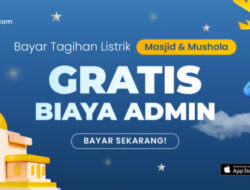 Hotelmurah.com Ringankan Tagihan Listrik Masjid dan Mushola dengan Gratiskan Biaya Admin