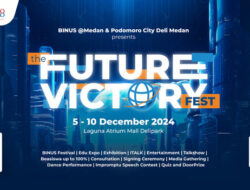 BINUS @Medan x Podomoro City Deli Medan Adakan The Future Victory Fest