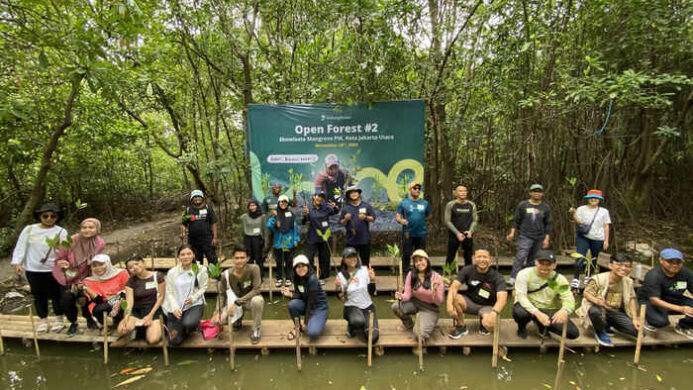 LindungiHutan Gelar Open Forest 2 di Kawasan Ekosistem Mangrove Pantai Indah Kapuk