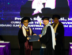 BINUS UNIVERSITY Resmi Miliki Guru Besar Bidang Industrial & System Engineering, Komitmen Untuk Ciptakan Berbagai Solusi Inovatif