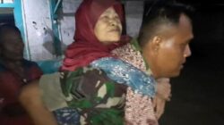 Banjir Landa Sidareja Cilacap, Sertu Agus Taufik Hidayat Evakuasi Tuna Netra