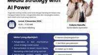 Maxy Academy Selenggarakan Kelas “Social Media Strategy with AI Power” untuk Tingkatkan Efektivitas Branding