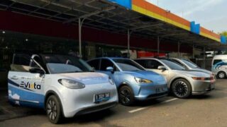 Evista Revolusioner Transportasi Bandara dengan Taksi Listrik