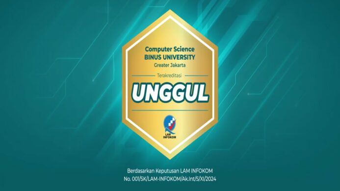 Akreditasi Unggul Program Computer Science, BINUS Media & Publishing