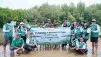PT Mitra Adiperkasa dan PT MAP Aktif Adiperkasa bersama LindungiHutan Tanam 1.500 Mangrove di Pantai Bahagia Bekasi