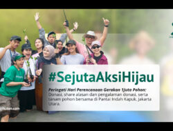 Wujudkan #SejutaAksiHijau, Tanam Pohon Hari Ini!