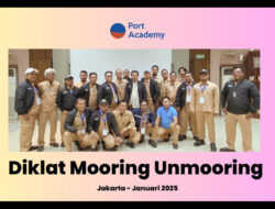 Port Academy Gelar Diklat Mooring Unmooring Bekerja Sama dengan PT Indofood Sukses Makmur Divisi Bogasari