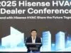 Hisense HVAC Memperkuat Jaringan dan Memperkenalkan Produk Baru pada Dealer Conference 2025