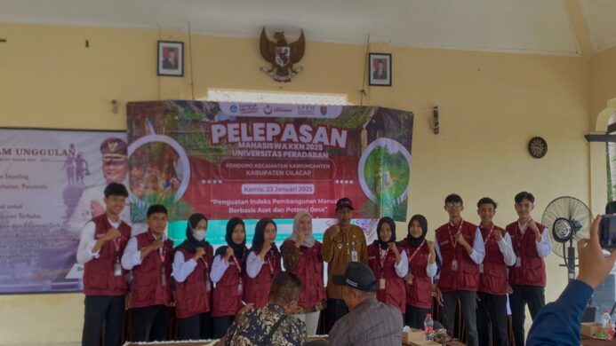 Pelepasan Mahasiswa KKN Universitas Peradaban