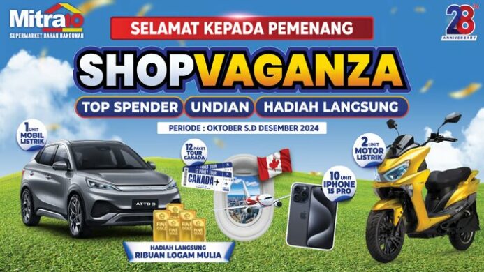 Ilustrasi Benner Undian Shopvaganza Mitra10 2024